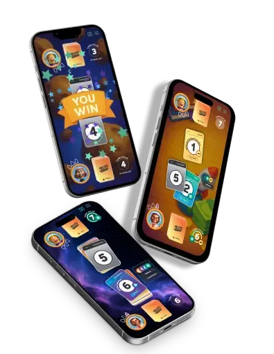 Data War game screens